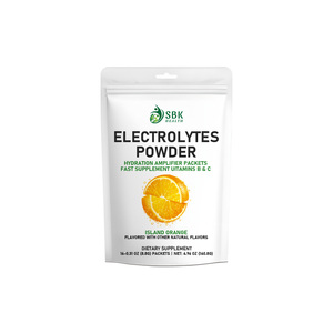 Supplier Custom Orange Taste Electrolyte Powder Packet 500mg Sodium Potassium Magnesium <b>Supplement</b> Hydration Mix Recovery Drink - Product Image 1