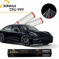 Film de protection de peinture PPF 7,5 mil en TPU super hydrophobe 1,52x15m, haute brillance, anti-jaunissement, auto-réparateur
