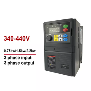 Convertisseur VFD HARS de haute qualité et économique, 380V 0.75KW 1.5KW 2.2KW, entrée 3 phases vers sortie 3 phases, HS720-1.5G3 - Product Image 1