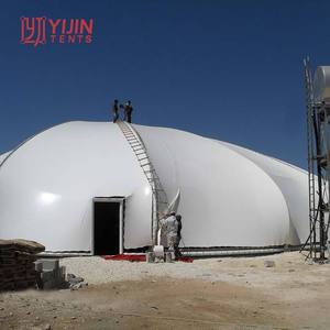 Carpa de Membrana Tensada con Estructura de Acero para Estacionamiento, Cubierta para Estacionamiento, Carpa para Techo de Estadio, Fabricada con PTFE y PVDF - Product Image 5