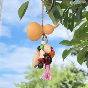 Wholesale Handcrafted Dried Calabash And Mixed Fruit Shell Hanging Decor <b>Wind</b> <b>Chime</b> - Product Image 5
