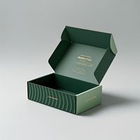 Boîtes en carton ondulé kraft UV personnalisables 2025, emballages en papier écologiques imprimés pour cosmétiques, cadeaux de mariage