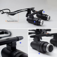 5.0X-420mm loupe médicale dentaire Kepler grossissement binoculaire loupe dentaire chirurgie loupe chirurgicale réglable gratuit