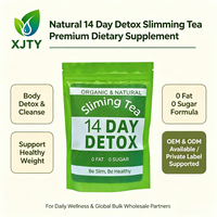 Thé Détox Minceur Naturel aux Herbes, Marque Privée OEM, pour Adultes, Perte de Poids, Amélioration de la Densité Osseuse, Amincissement de l'Abdomen, GMP/HACCP