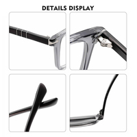 Gafas de diseño italiano, fabricantes de Wenzhou, monturas de gafas de acetato, monturas de gafas ópticas, monturas de gafas completas para hombre
