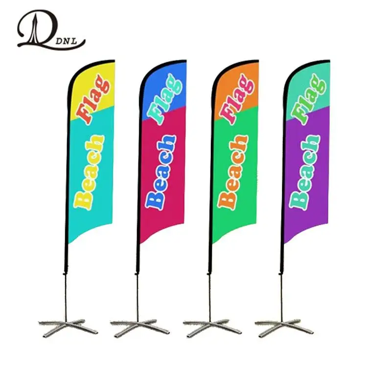 Free Design Advertising Custom Flying Banners bali bow sail swooper beach Flag ,Feather Flag Banners,Teardrop Flags