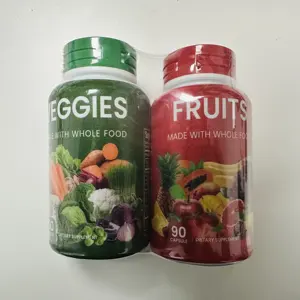 Equilibrio della natura frutta e verdura integratore di 90 capsule equilibrio della natura frutta e verdura-cibo intero