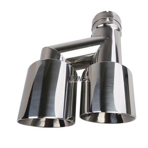 Système d'<span class=keywords><strong>échappement</strong></span> Junfa <span class=keywords><strong>Scorpion</strong></span> pour Volkswagen en fibre de carbone poli miroir, modification de la sortie d'<span class=keywords><strong>échappement</strong></span> - Product Image 2