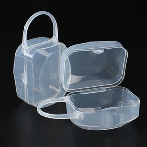 Boîte de rangement portable à crochet suspendu anti-poussière pour les sucettes de bébé Conception sanitaire Gestion de la sucette apaisante - Product Image 6