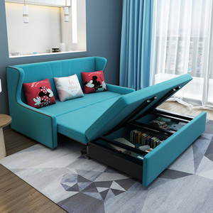 Muebles de Salón Modernos Nórdicos, Sofá Cama Multifuncional Inteligente con Almacenamiento RT-139SF, Cama Extraíble RT-139SF - Product Image 6