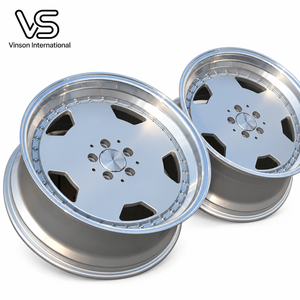 ล้ออัลลอยขอบลึกคลาสสิกขนาด 18 นิ้ว สีเงิน สำหรับรถยนต์เมอร์เซเดส-เบนซ์ เอสคลาส W140 W220 - Product Image 3