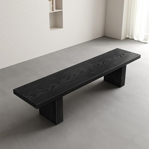 Modern Comfortable Solid <b>Wood</b> Dining <b>Stool</b> for Living Room Ottoman Use & Eco-Friendly - Product Image 1