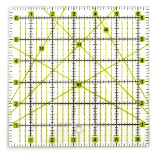 Règle en acrylique antidérapante <span class=keywords><strong>de</strong></span> 6,5 pouces pour la <span class=keywords><strong>couture</strong></span>, outils <span class=keywords><strong>de</strong></span> quilting DIY, règle carrée pour le quilting - Product Image 4