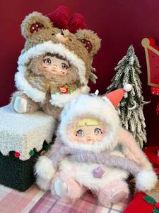 Nommi authentique, série Magical Christmas <span class=keywords><strong>Eve</strong></span>, boîte mystère, poupées mignonnes, <span class=keywords><strong>anime</strong></span>, boîte mystère, figurines en vinyle, pendentifs de clés, collection de jouets, cadeau - Product Image 3