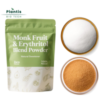 Poudre d'Édulcorant Mélange de Fruit du Moine et d'Erythritol, Vente Directe Usine, Édulcorant Sain à Base de Fruit du Moine et d'Erythritol