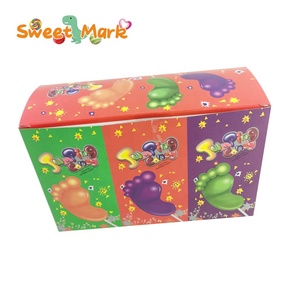 <span class=keywords><strong>Poudre</strong></span> adhésive en forme de <span class=keywords><strong>pied</strong></span>, 40 ml, saveur de fruits, sucettes dures, bonbons sautants - Product Image 2