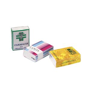 Mouchoirs miniatures Farmacia Lancia Carobbi, lot de 3 couleurs, tailles assorties pour un usage quotidien - Product Image 1