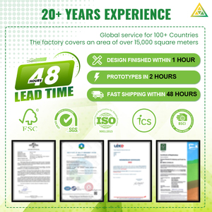 맞춤 디자인 재활용 소재 견고한 판지 소프트 콘택트 렌즈 포장 상자 화장품용 - Product Image 6