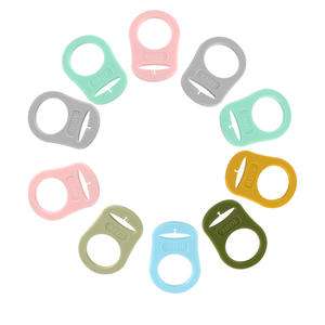 Kovict — <span class=keywords><strong>adaptateur</strong></span> de sucette en Silicone transparent, anneaux pour <span class=keywords><strong>MAM</strong></span>, 7 couleurs - Product Image 1