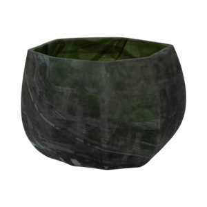 Vaso Moderno in Vetro con Silhouette Curva, Centrotavola Decorativo per Soggiorno, Casa, Camera da Letto, Vaso da Tavolo - Product Image 3