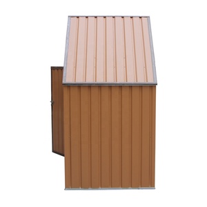 Outdoor Single Garbage <strong>Bin</strong> Shed <strong>Wheelie</strong> <strong>Bin</strong> Metal Shed Trash Can Cover - Product Image 4