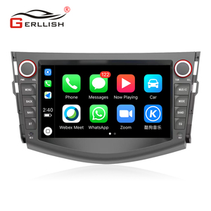 Gerllish Android Car Radio para Toyota RAV4 2005-2013 Android Auto Multimedia Player Carplay DSP Navegación GPS 4G <span class=keywords><strong>Net</strong></span> WIFI - Product Image 4