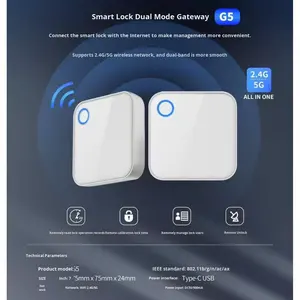 G3 Gateway Inteligente Todo en Uno de Material ABS <span class=keywords><strong>para</strong></span> Bloqueo con Contraseña con TTLOCK y Aplicación Good House Manager <span class=keywords><strong>para</strong></span> <span class=keywords><strong>WiFi</strong></span> - Product Image 5