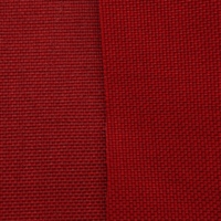 Tissu en nylon PA6 1000D enduit PU, rouge semi-mat, haute résistance à l'abrasion, résistant à l'eau, pour sacs à dos, bagages, équipements et pochettes d'extérieur