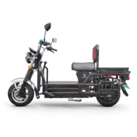Scooter électrique de livraison SIGOTECH à deux roues, 1200W, haute vitesse, chargeur lourd, 72V, pour la livraison de nourriture