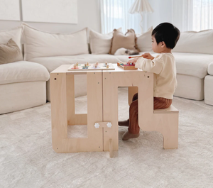 Torre de aprendizaje convertible de <span class=keywords><strong>madera</strong></span> para interiores Silla de <span class=keywords><strong>cocina</strong></span> de pie para niños <span class=keywords><strong>Mesa</strong></span> de pizarra Torre de aprendizaje convertible 3 en 1 - Product Image 6