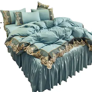 Bettlaken Set Queen Size Amazon Hot Bett bezug 100% Polyester