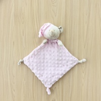 Doudou en crochet pour bébé, couverture de sécurité pour nourrisson, compagnon câlin, jouet de sécurité pour nouveau-né