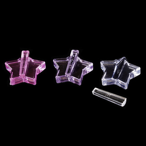 Metal Nail Art Bending Tool Star Heart Embossed Mold <b>Frame</b> for Salon Manicure Design - Product Image 2