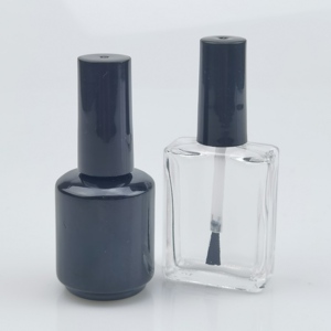 Venta al por Mayor de Botellas de Vidrio Transparentes Vacías para Esmalte de Uñas de 5ml, 10ml y 15ml con Pincel y Serigrafía Personalizada - Product Image 6