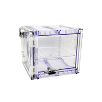 Équipement de séchage sous vide de laboratoire IKEME, chambre à vide en acrylique, déshydrateur, armoire anti-humidité sous vide, four à vide en plastique PC