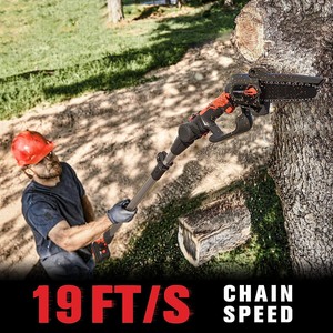 Hand Held Cordless Lithium Battery Powered 13ft <b>Pole</b> Saw Chainsaw <b>Pole</b> Chainsaw - Product Image 2