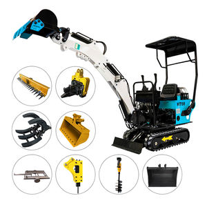 CE EPA HIGHTOP 1 Ton piccolo economico Mini scavatore 1000kg Mini escavatore prezzi <span class=keywords><strong>per</strong></span> la vendita HT10H benzina o motore diesel - Product Image 6