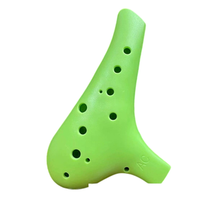 Ocarina de resina cerámica de tono medio C, 12 agujeros, para principiantes, estudiantes de primaria. - Product Image 3