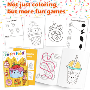 Nuevo libro para colorear, copia individual, libro de imágenes de dibujos animados para niños de 12 páginas, animales para colorear, novedad 2026 - Product Image 2