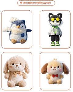 ODM/OEM Plush ai Búp bê đồ chơi tùy chỉnh dễ thương ai đồ chơi phim hoạt hình sang trọng linh vật IP Một đối tác tốt cho tình cảm đồng hành - Product Image 4