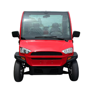รถบรรทุกไฟฟ้าขนาดเล็ก 2 ที่นั่ง สีแดง สำหรับขนส่งสินค้าระยะสั้น เหมาะสำหรับรีสอร์ทและชุมชน  ลดราคาพิเศษ - Product Image 4
