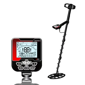 Détecteur de métaux V80 haute performance, portable, pour la recherche de trésors souterrains, or et argent, détection extérieure, modèle noir - Product Image 5