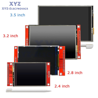 Módulo de Pantalla LCD TFT con Puerto Serie SPI de 2.4/2.8/3.2/3.5 Pulgadas, Pantalla Táctil + Panel, Suministro al por Mayor