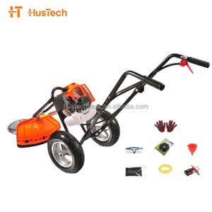 2 Stroke 21V Petrol Single <b>Cylinder</b> Professional <b>Lawn</b> <b>Mower</b> Grass Box DIY Two Wheel Hand Push Brush Cutter Garden Grass Trimmer - Product Image 5