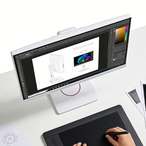 จอภาพระบบสัมผัสขนาด 23.8 นิ้ว และ 27 นิ้ว คอมพิวเตอร์ตั้งโต๊ะออลอินวันสำหรับเล่นเกม ทำงานธุรกิจ และสำนักงาน ใช้ซีพียู Core i7 และ i9 รุ่นที่ 11 และ 12 - Product Image 3