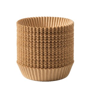 Disposable Oil Proof Paper Cupcake Liners For Baking 34Gsm Log Pulp Material Family Use - Product Image 1