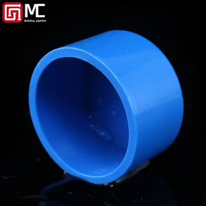 ผู้ผลิตจีนจัดหาอุปกรณ์ข้อต่อฝาปิดท่อ UPVC สีขาว ขนาด Schedule 40 1/2 นิ้ว 3/4 นิ้ว สำหรับระบบประปา - Product Image 3