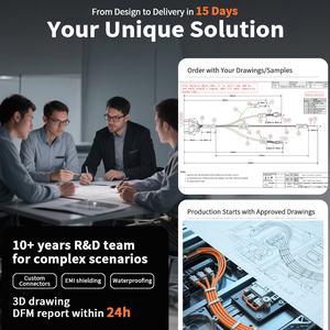 Enchufe hembra eléctrico de 9 pines automotriz resistente al agua a arnés de cables de conector macho para coche, autobús, SUV, camión, remolque, RV - Product Image 6