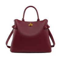 Nouveautés : Sac fourre-tout de luxe pour femme avec quincaillerie dorée, sac à bandoulière avec fermoir torsadé, idéal pour les essentiels quotidiens