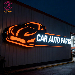 Insegna 3D Retroilluminata <span class=keywords><strong>in</strong></span> Oro, Logo Auto 3D, Insegna LED Illuminata per Interni, <span class=keywords><strong>Nome</strong></span> Auto, Logo Aziendale, Marchio Commerciale - Product Image 3